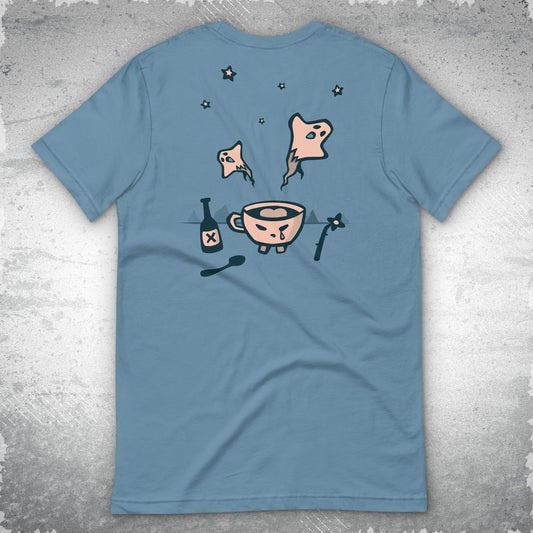 Espresso Depresso - Storm Blue Unisex Tee