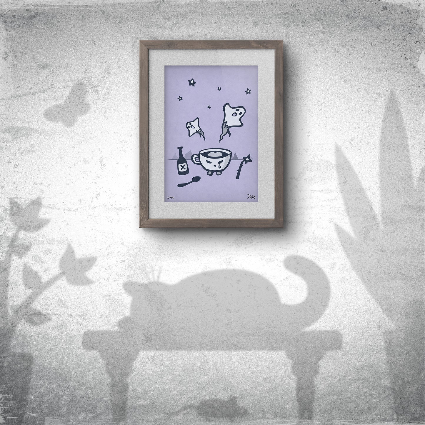 Espresso Depresso - Limited Edition Print - Lavender