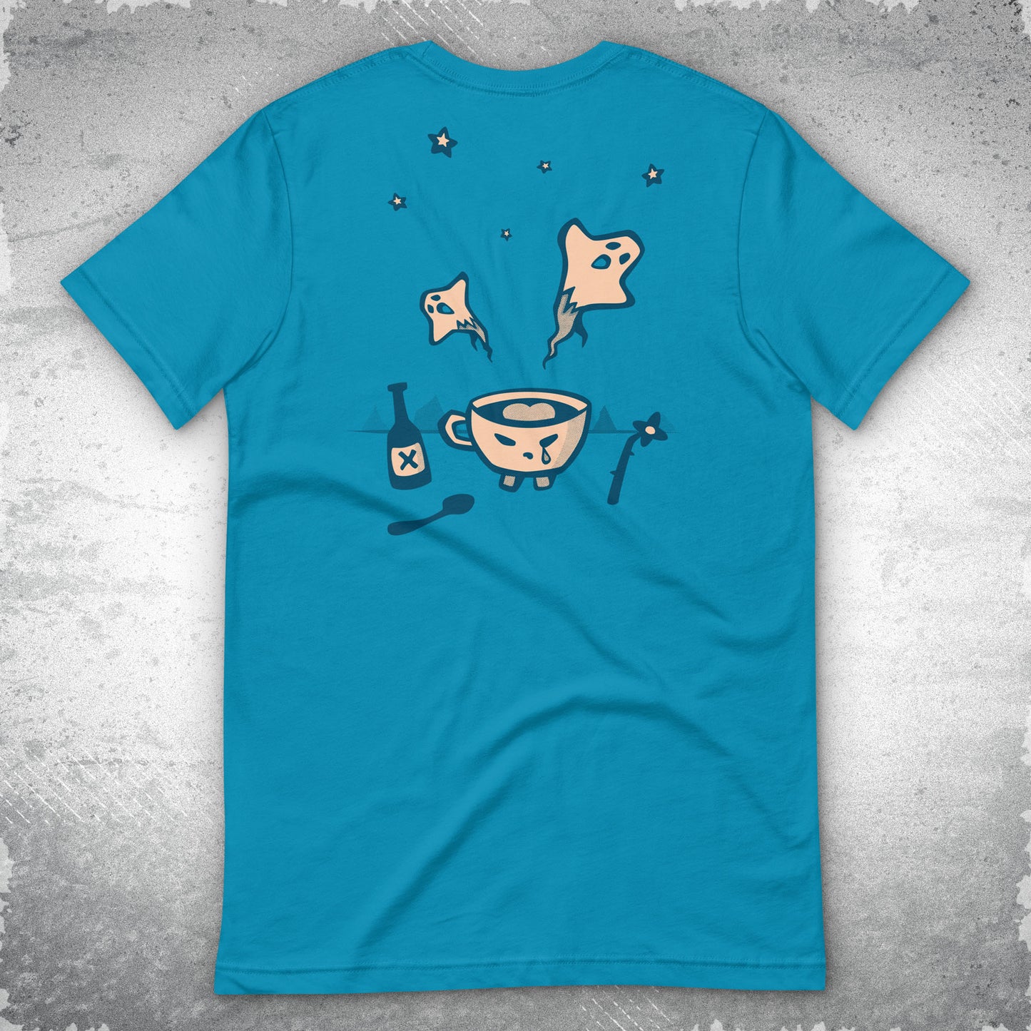 Espresso Depresso - Aqua Unisex Tee