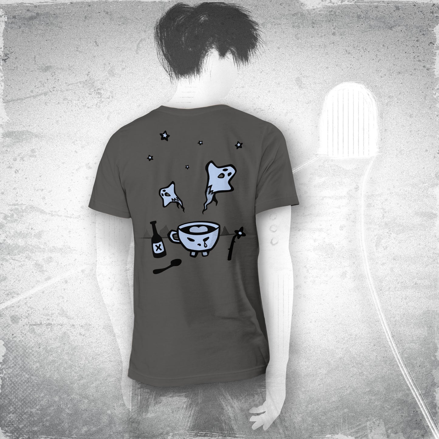 Espresso Depresso - Charcoal Unisex Tee