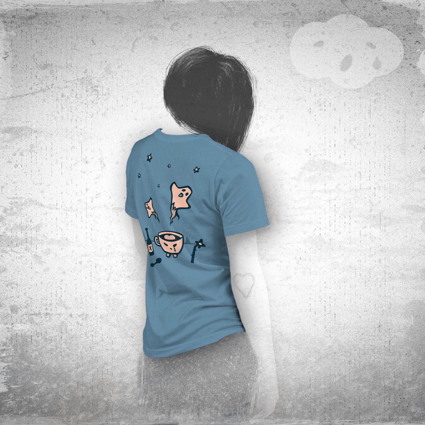 Espresso Depresso - Storm Blue Unisex Tee