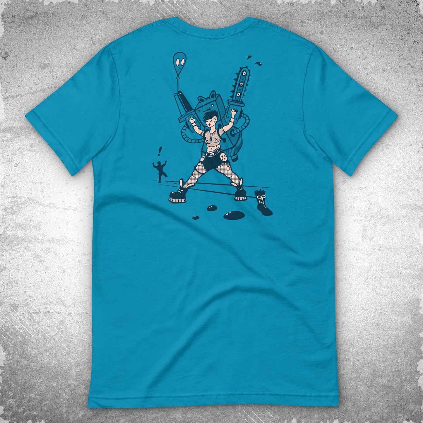 Splaterella - Aqua Unisex Tee